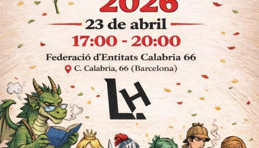 Sant Jordi con Letraheridos: la fiesta de los libros, a nuestra manera