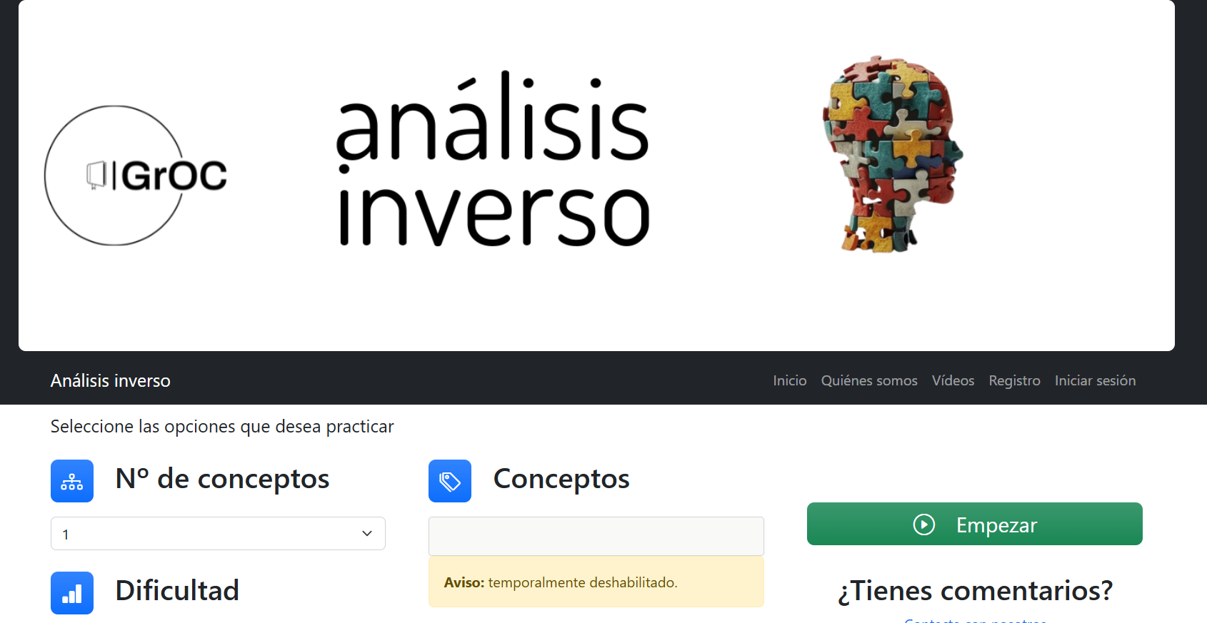 Web Análisis inverso
